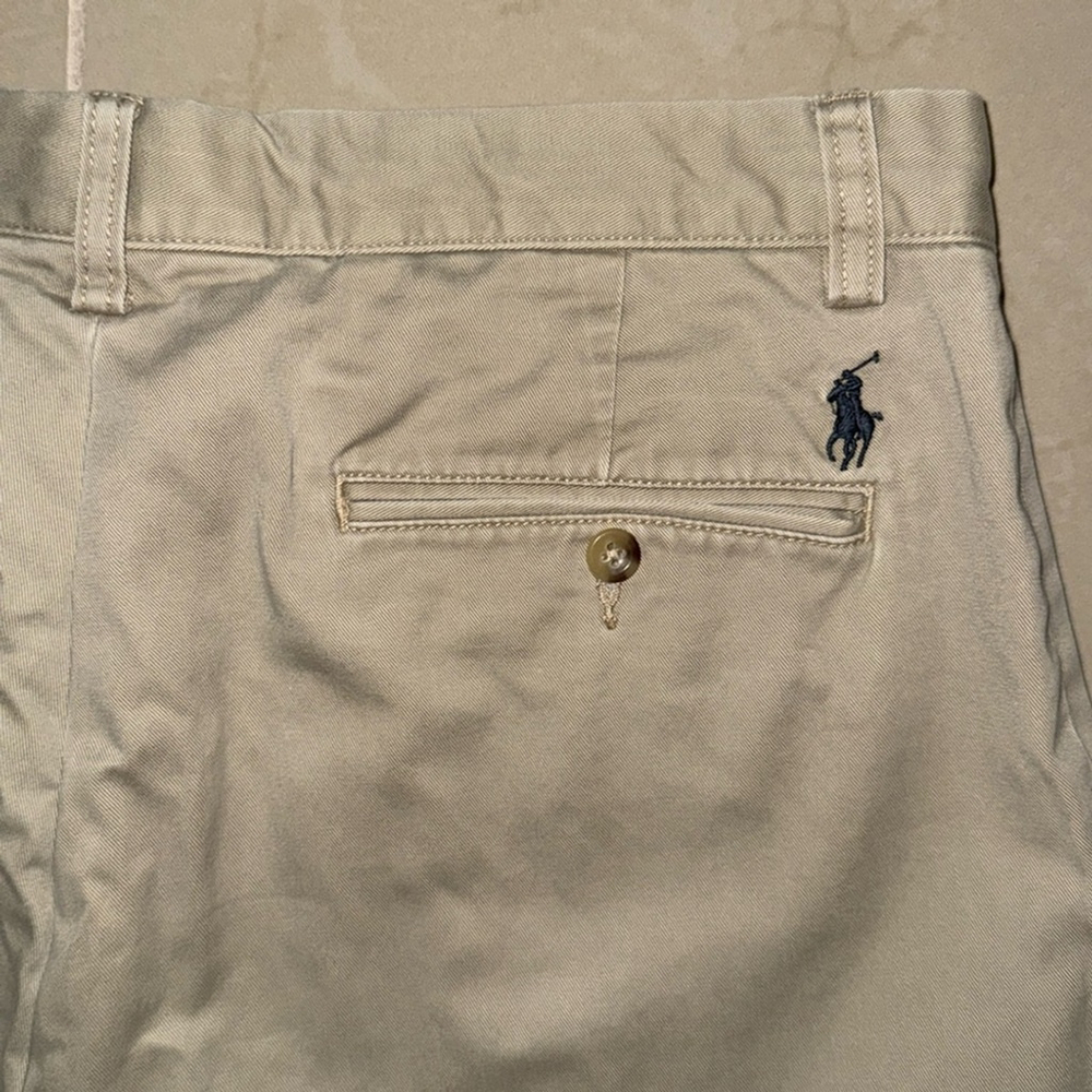 Ralph Lauren Tan Chinos Cotton Twill